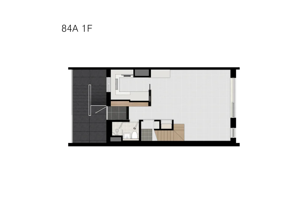 84A 1층 평면도